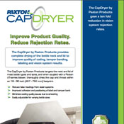 Cap Dryer Brochure